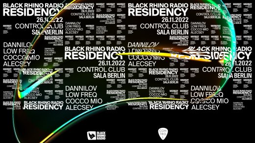 Black Rhino Radio Residency w/ Alecsey, Cocco Mio, Dannilov, Low Freq